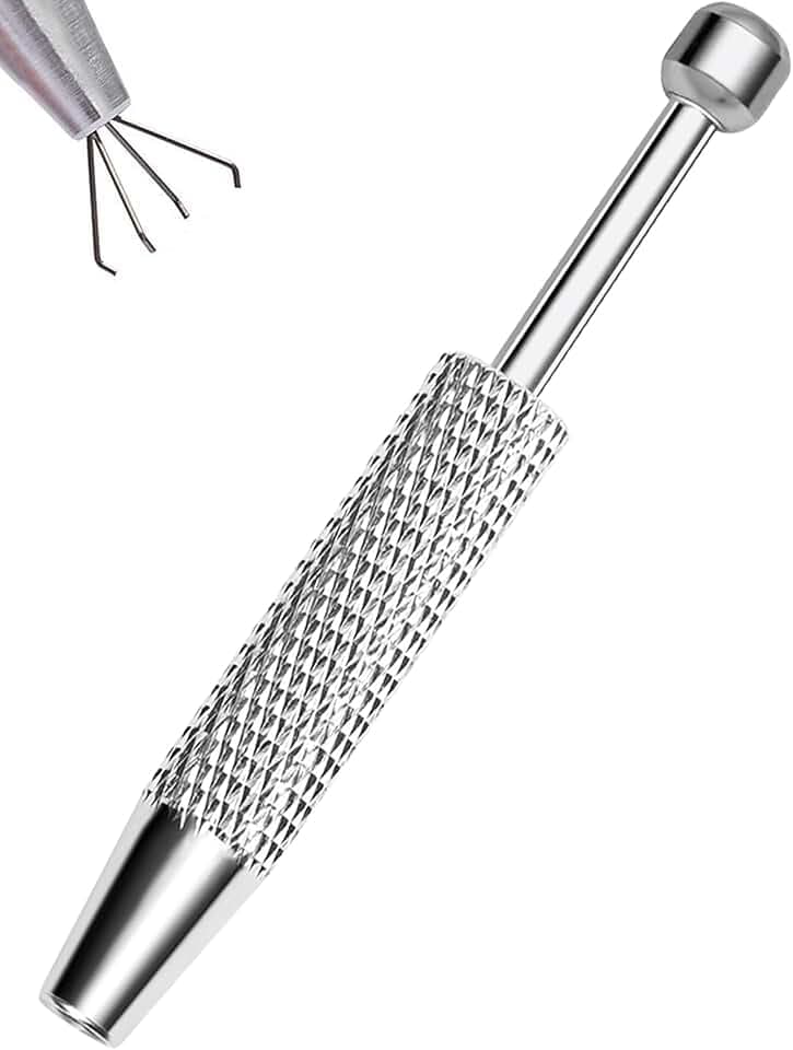 OUFER 6PCS Set di Presa a Sfera, Strumento di Apertura per Sfere di Piercing, 16G 18G Piercing Guiding Needle Tool, Chirurgenstahl Accessori per Piercing a Orecchio e Naso Labret ClimeCo Certified