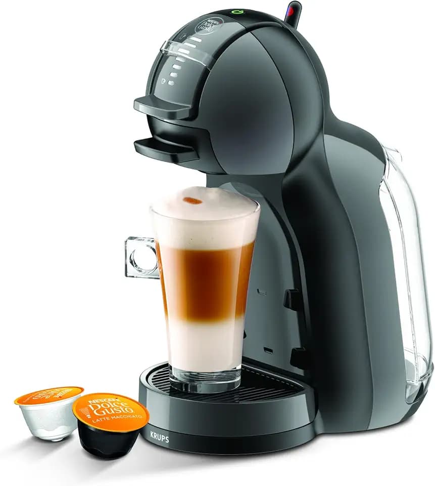 NESCAFÉ DOLCE GUSTO Krups Mini Me, Macchina per Caffè Espresso e Altre bevande in capsula, Automatica, Antracite