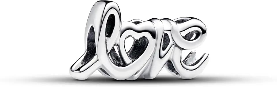 PANDORA Moments - Collezione con scritta “Love”, in argento sterling