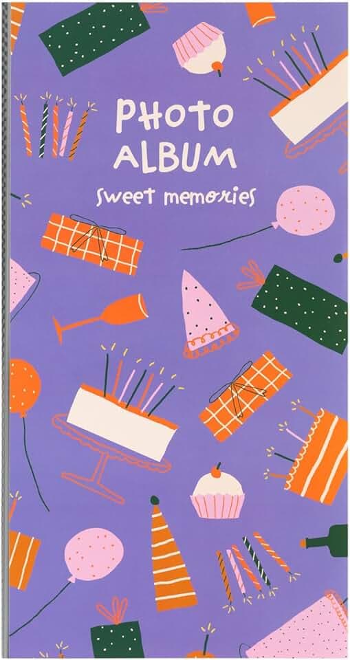 Grupo Erik Album Fotografico 10x15 cm Sweet Memories - Album Foto con 96 Tasche, 3 per Pagina, Copertina Flessibile The Forest Stewardship Council