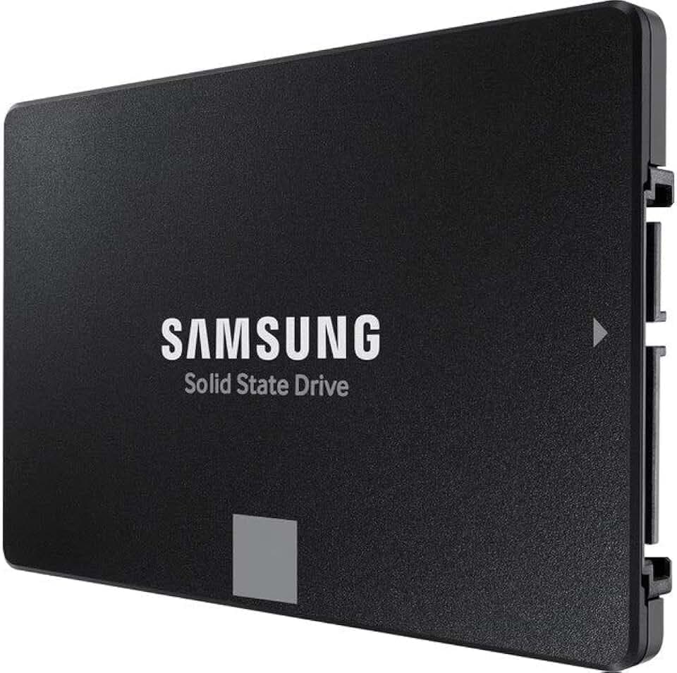 Samsung 870 EVO SSD, Fattore di forma 2,5", Intelligent Turbo Write, software Magician 6, Nero, 500 GB