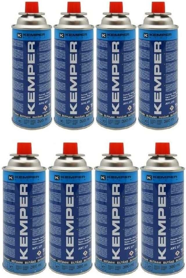 Kemper X 8 Cartuccia Gas BUTANO GR. 227 per FORNELLO Smart 577