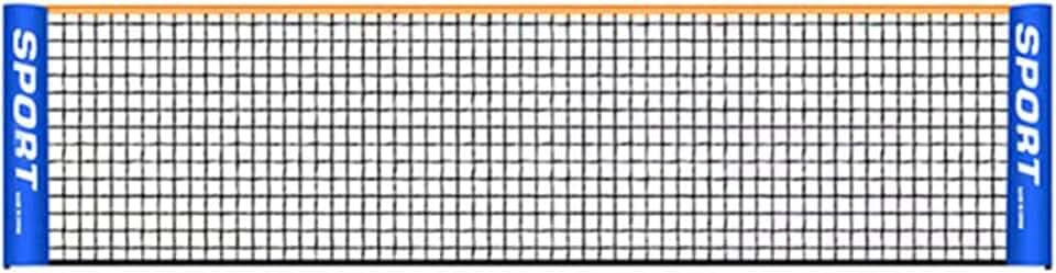 Rete da tennis da calcio, regolabile in altezza, per bambini, accessorio per campo da tennis, fitness, allenamento, per uso interno ed esterno