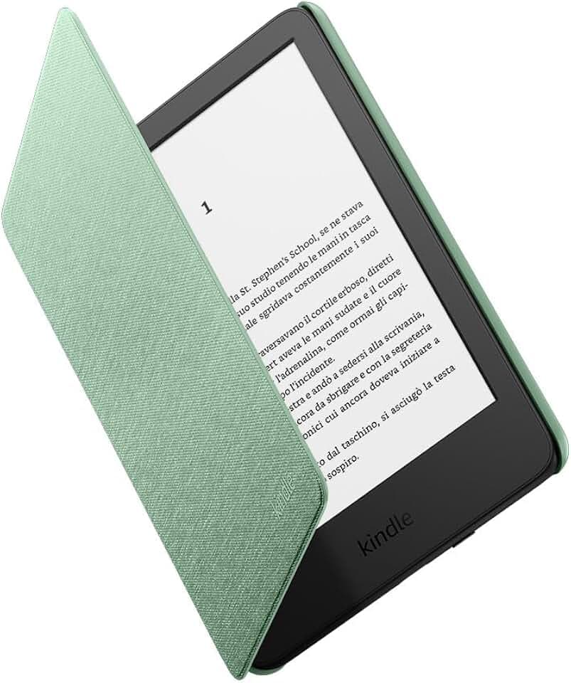 Amazon custodia per Kindle | Custodia protettiva sottile, leggera e pieghevole | Tessuto