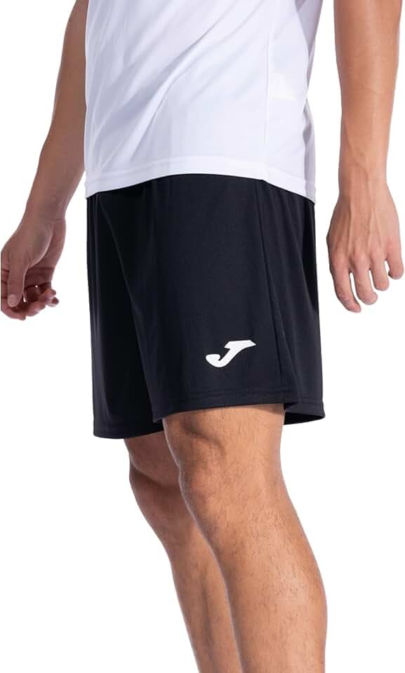 Joma 100822.100_l, Treviso Equipment - Pantaloncini Uomo, Nero, L