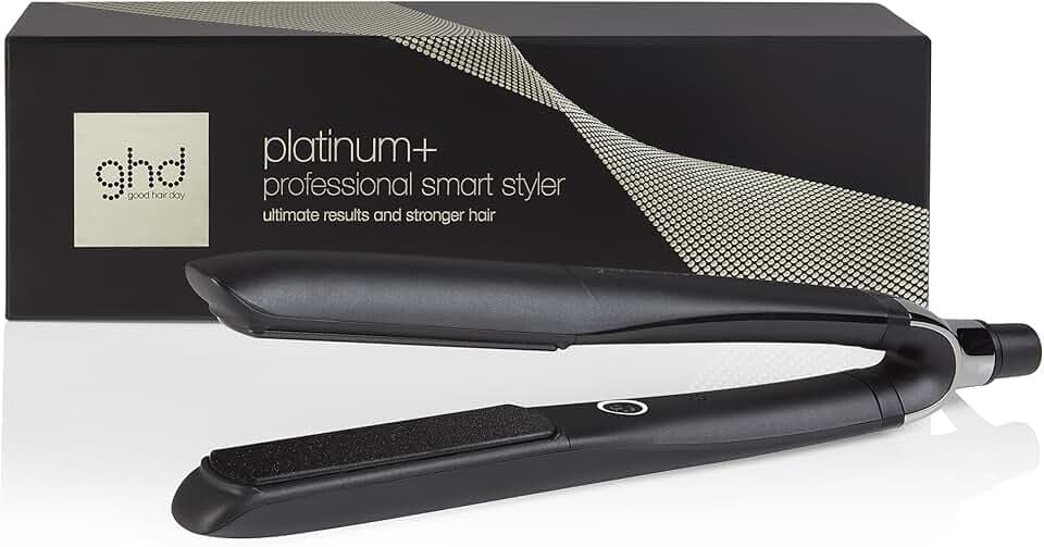 ghd Platinum+, Piastra Capelli Professionale Smart, Styler Intelligente con Predictive Technology, Lucentezza Durevole, Protezione Colore, Adatta a Tutti i Tipi di Capelli, 26 mm