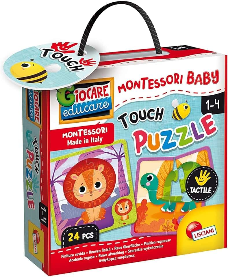 Lisciani Giochi Montessori Baby Touch puzzle, 92680