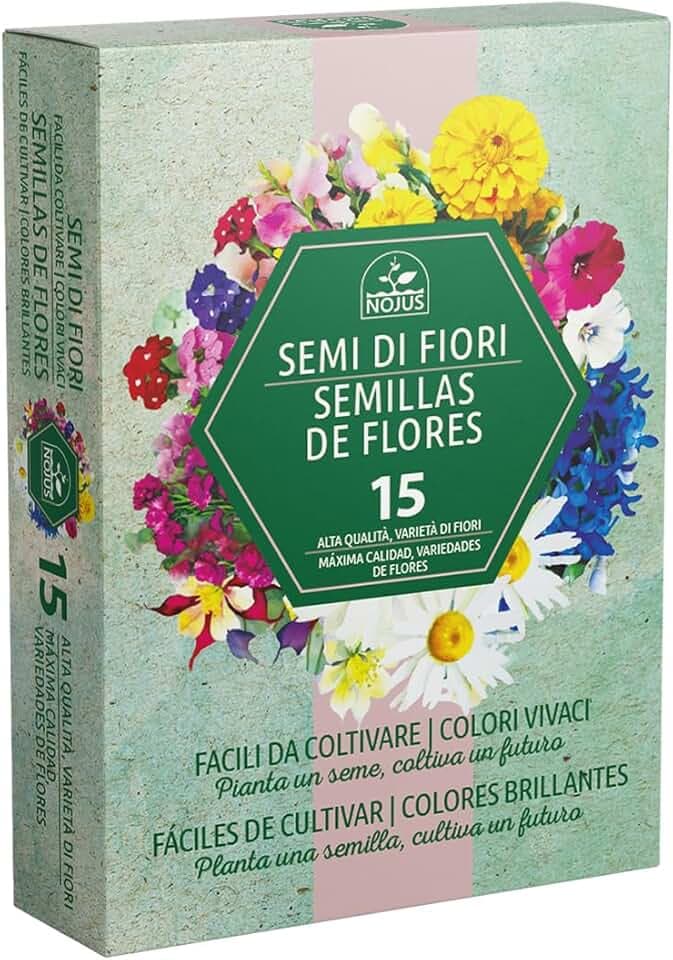 Flower Seed Collection Cottage Garden & Border Favorites, ispirato alla Horticultural Society, nonOGM, semi di qualità