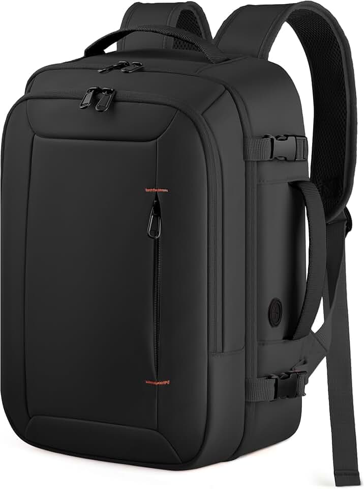 HOTOR Zaino Ryanair 40x20x25 - Zaino da Viaggio Zaino Porta PC Multi-Tasca e Portatile, Bagaglio a Mano Compatibile Ryanair, Con Foro USB, Per Donna e Uomo Lavoro, Viaggi in Aereo e Trekking