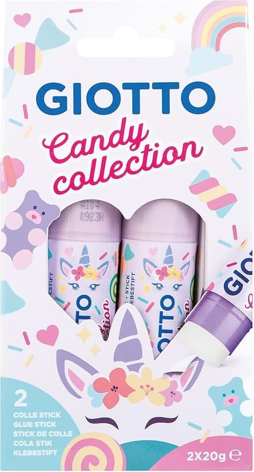 GIOTTO Candy Collection Colla Stick 20 gr Astuccio 2 pz