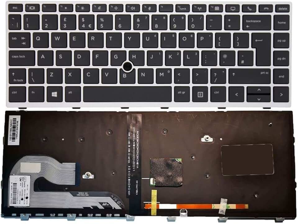 Tastiera Italiana RETROILLUMINATA per HP EliteBook 745 G5 745 G6 840 G5 840 G6 846 G5 con Track Point