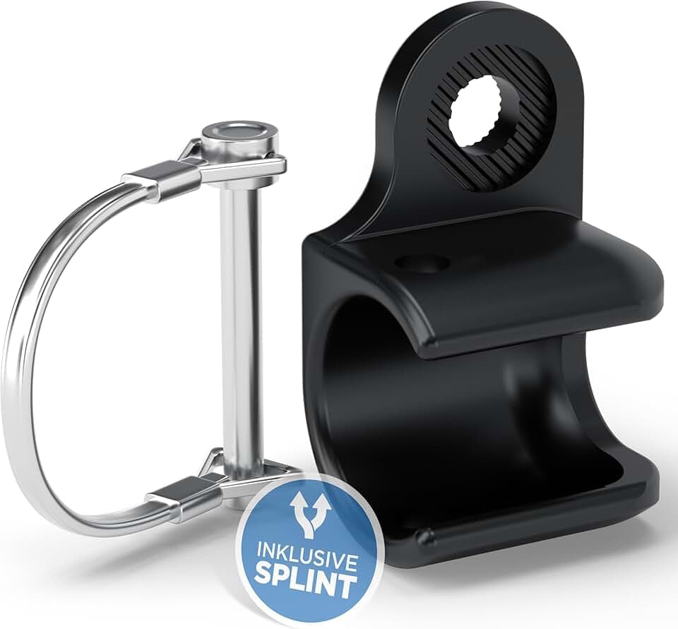 Attacco per rimorchio LAINFELD per Thule Chariot & Coaster | Attacco per rimorchio da bicicletta con perno di sicurezza incluso | Montaggio semplice e veloce sulla bicicletta