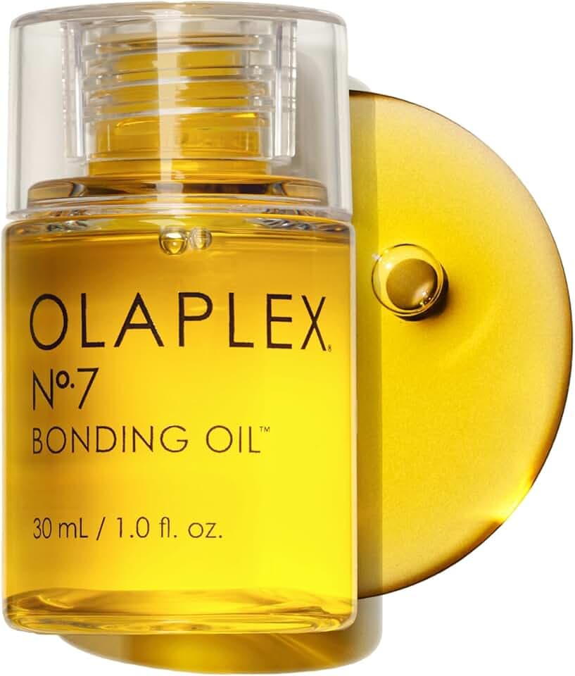 Olaplex No 7 Bonding Oil, Olio Concentrato Ad Alta Brillantezza, Protettivo Dal Calore, Leviga E Ammorbidisce I Capelli, Maggiore Vivacità Del Colore, Controlla L'effetto Crespo Fino A 72 Ore, 30 Ml
