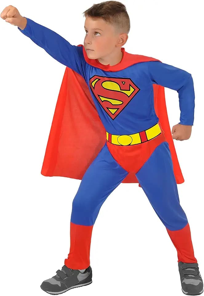 Ciao- Superman/Supergirl costume travestimento bambino originale DC Comics