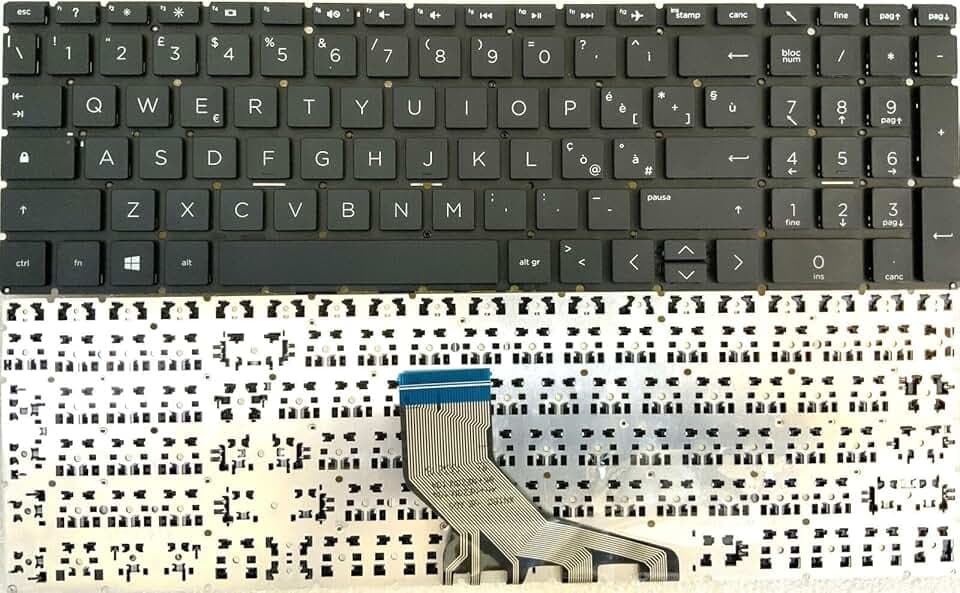 Tastiera Italiana Compatibile con HP 250 G8 470 G7