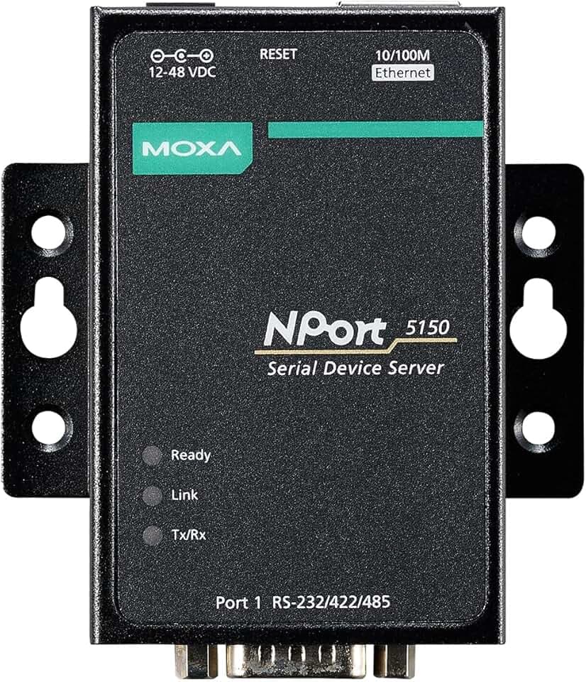 MOXA - NPORT 5150 Convertitore Ethernet / Seriale RS232-485-422 -NPort 5150