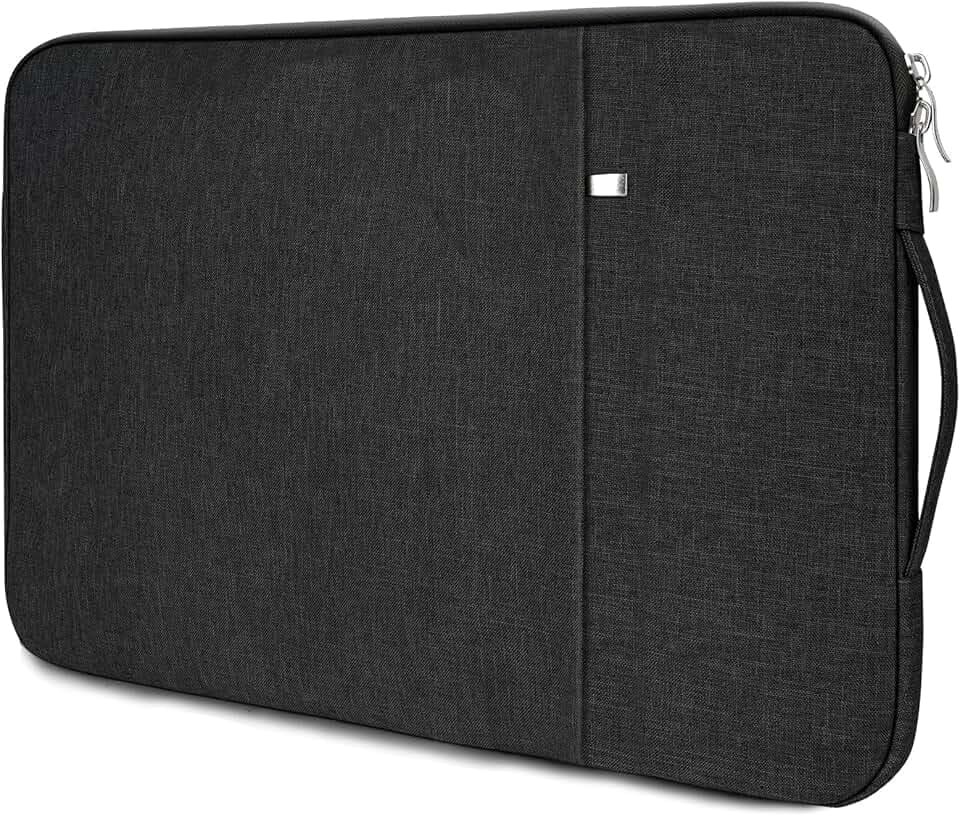 Flintronic Custodia per Macbook Air 13 Pollici, Sleeve per Laptop, Impermeabile Custodia Borsa Custodia Protettiva Compatibile con MacBook Pro/Acer/Dell/Lenovo/HP/Samsung/Sony/Asus, 13 Pollici -Nero