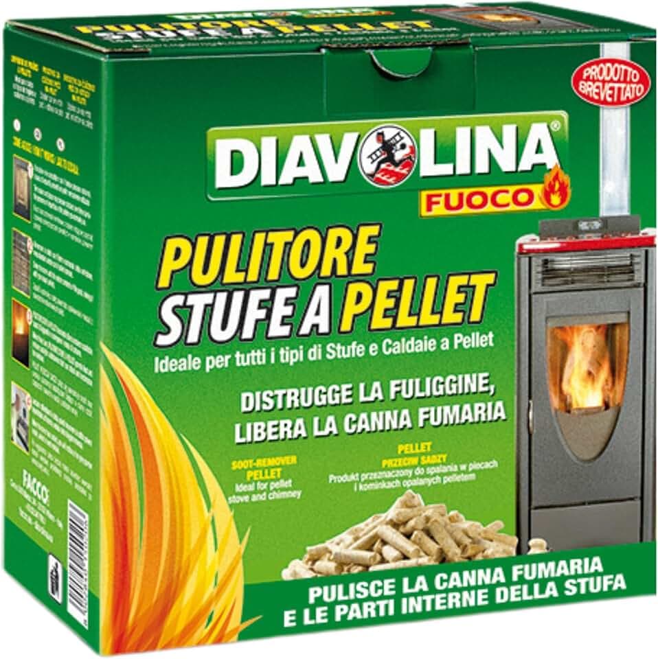 DIAVOLINA PULITORE STUFE A PELLET