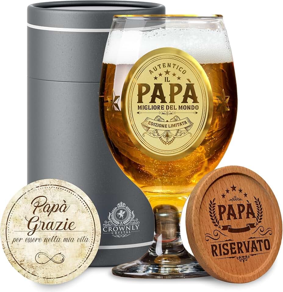 Regalo Papà Tazze Personalizzate Bicchieri Birra Particolari Idee Compleanno Festa Del Papà Originali Personalizzata Regalo Padre Uomo