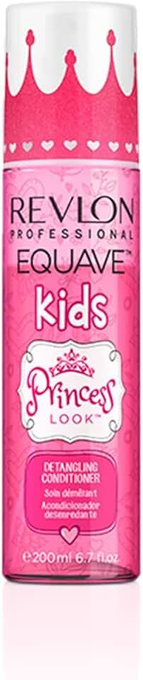REVLON PROFESSIONAL EQUAVE KIDS PRINCESS LOOK Balsamo Districante, Balsamo Districante per Bambine Senza Risciacquo, 200 ml