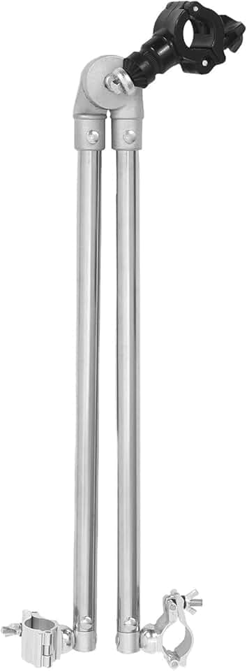 PRETYZOOM Connettore per Rimorchio per Bicicletta in Metallo Resistente con Fibbia, Adattatore con Sgancio Rapido per Carrelli da Campeggio, Compatibile Bici Elettriche e Scooter, per