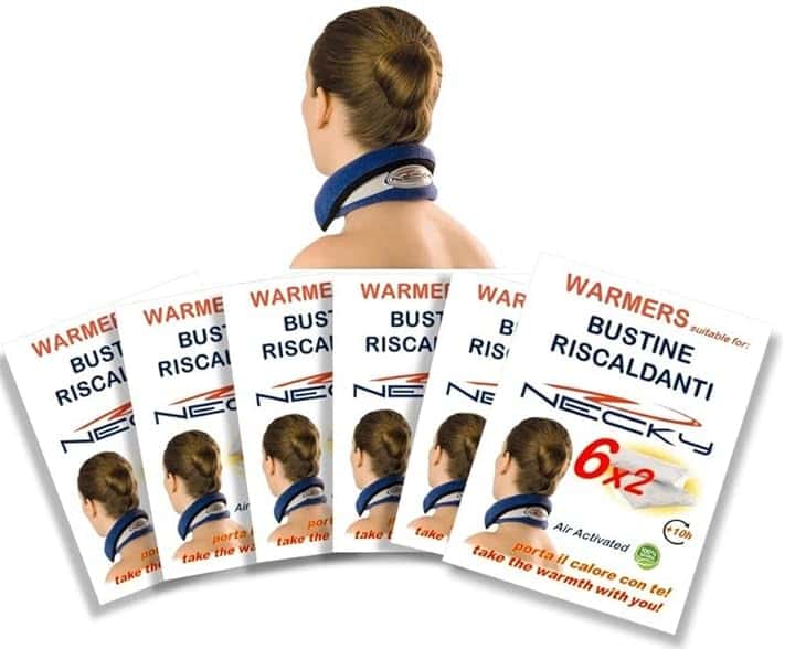 NECKY warmers - 12 bustine riscaldanti per il Colletto o come scaldamani - 6 paia