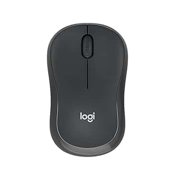 Logitech M240 Silenzioso Bluetooth Mouse, Wireless, Compatto, Portatile, Smooth Tracking, durata batteria 18 mesi, per Windows, macOS, ChromeOS, Compatibile PC, Mac, Laptop, Tablet - Grafite