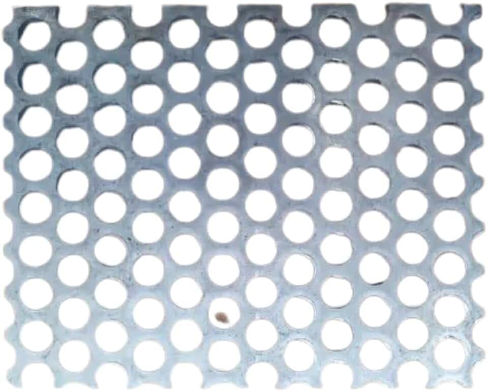 Lamiera forata inox braciere stufe pellet nocciolino x tutte le marche sp. 3 mm