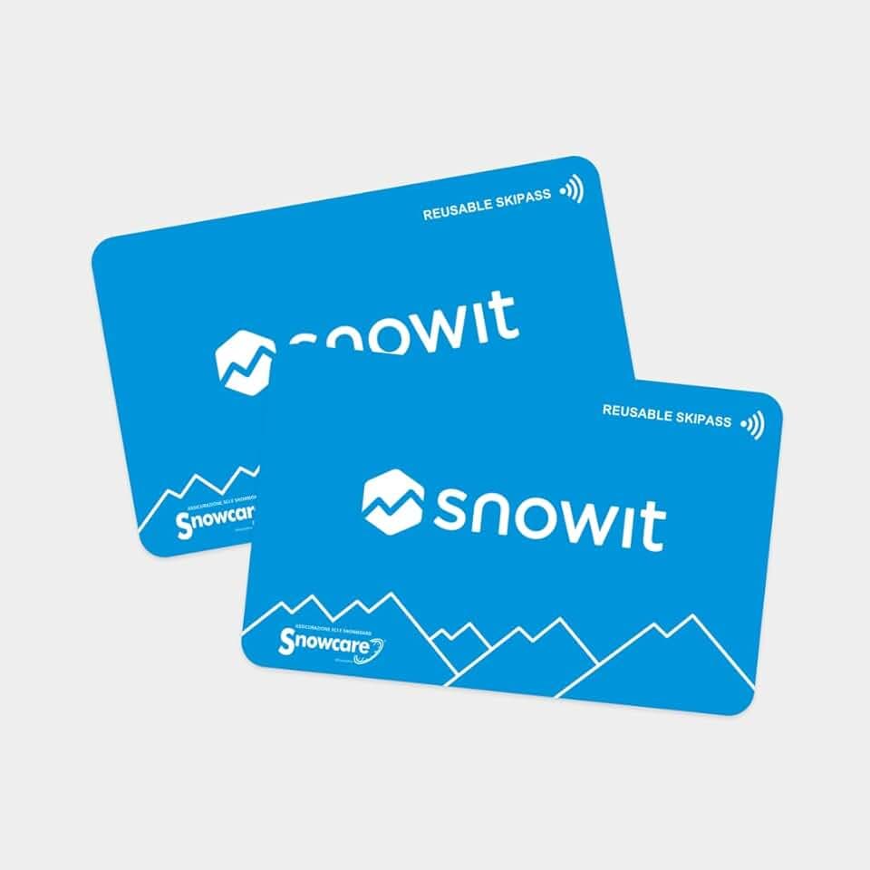 Coppia di Snowitcard - Card per Lo Skipass Online