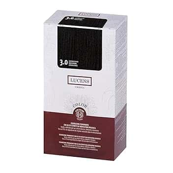 Lucens 3.0 Castano Scuro - Kit Colorazione Capelli Permanente Senza Ammoniaca Con Oli ed Estratti da Agricoltura Biologica