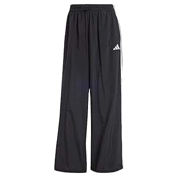 Adidas Donna Essentials 3-Stripes Lifestyle Woven Parachute Pants