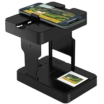 Scanner di film mobili da 35 mm, scanner di diapositive positive e negative, scansiona diapositive e negativi a casa con il tuo smartphone