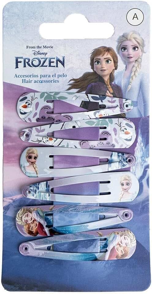 CERDÁ LIFE'S LITTLE MOMENTS ACCESSORI CAPELLI CLIPS 6 PEZZI FROZEN