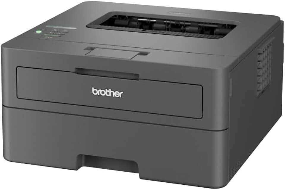 Brother HLL2445DW Stampante Laser Monocromatica, 32 ppm, 64 MB, Stampa Fronte/Retro Auto fino a 16 ppm, Fast ethernet,WiFi a 5 GHz e USB, Cassetto carta 250 fogli,Inbox Toner fino a circa 1200 pagine The Nordic Swan Ecolabel Blue Angel