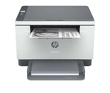 HP LaserJet M234dw 6GW99F, Stampante Multifunzione A4, Stampa Fronte e Retro Automatica in Bianco e Nero, 29 ppm, USB, Wi-Fi, Ethernet, Smart, No Fax, No ADF, Schermo LCD a icone, Grigia Blue Angel