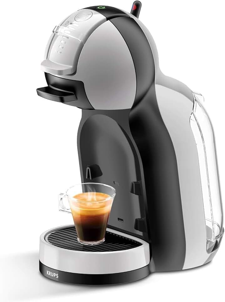NESCAFÉ DOLCE GUSTO Krups Mini Me, Macchina per Caffè Espresso e Altre bevande in capsula, Automatica, Grigio e Nero