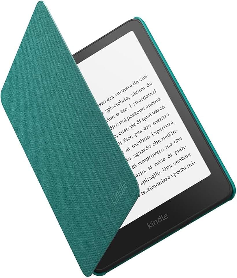 Custodia per Amazon Kindle Paperwhite e Amazon Kindle Colorsoft, leggera e impermeabile, custodia protettiva pieghevole | Tessuto