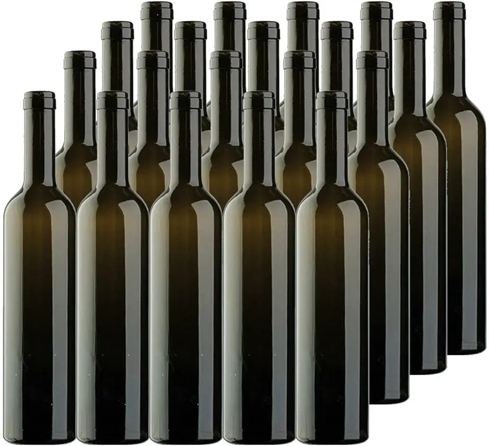BOTTIGLIA IN VETRO BORDOLESE PER VINO 750ML X 20PZ