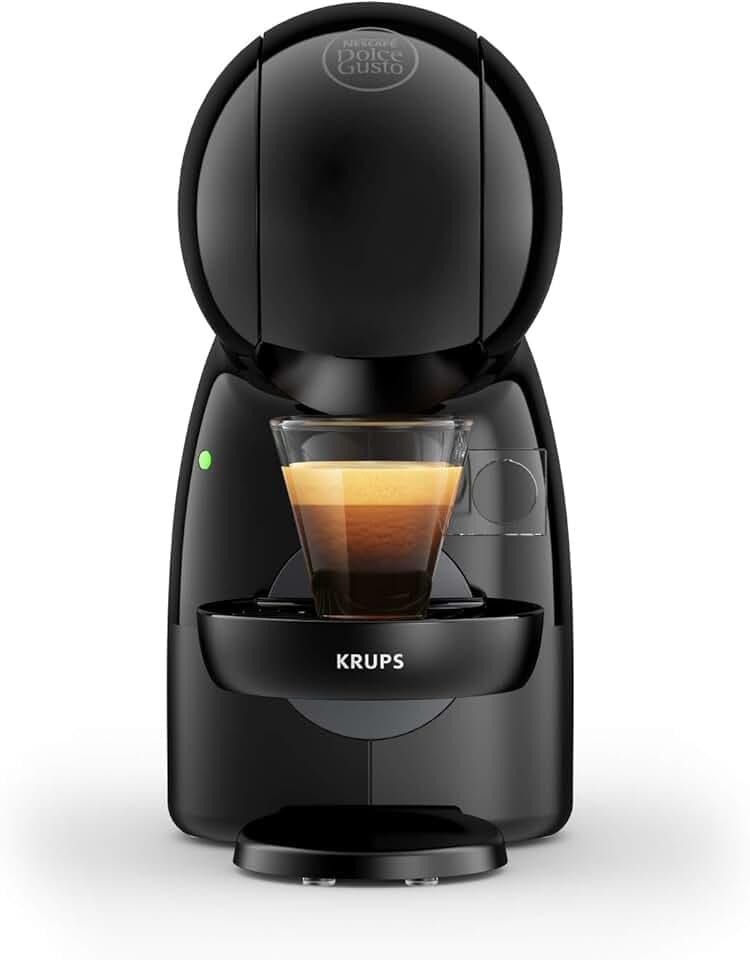NESCAFÉ DOLCE GUSTO Krups Piccolo XS Macchina per Caffè Espresso e Altre bevande in capsula, Manuale, Grigio e Nero