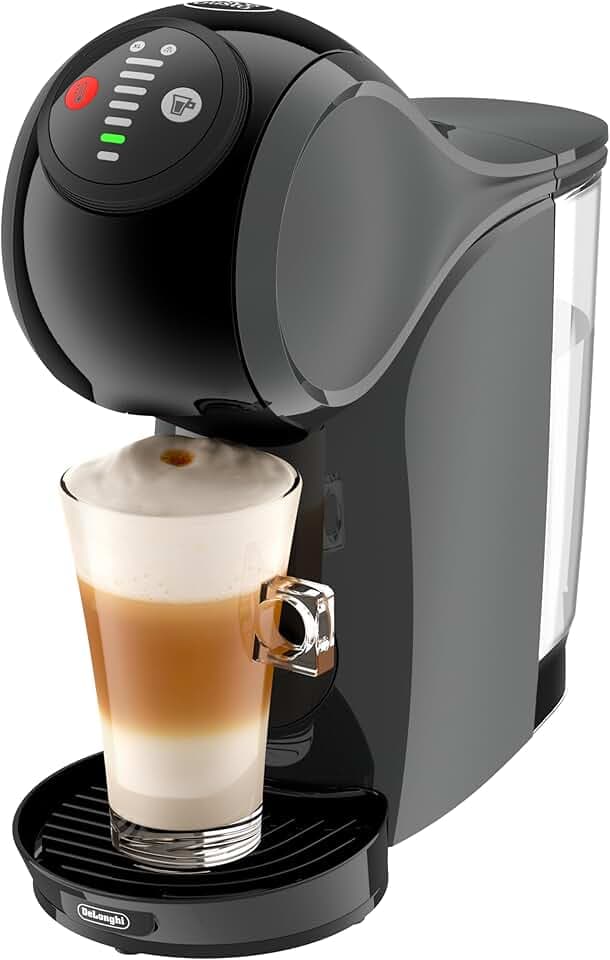 NESCAFÉ DOLCE GUSTO De'Longhi Genio S, Macchina per Caffè Espresso e Altre bevande in capsula, Automatica, Antracite
