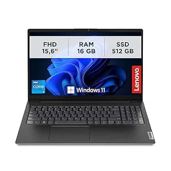 Lenovo - Notebook 15.6 Pollici V15 G4 IRU, Pc Portatile Professionale Windows 11 Pro, Intel Core I5-13420H, Ram 16GB DDR4, 512GB SSD NVMe - Laptop Grafica Intel UHD, Computer Audio Dolby, Schermo FHD