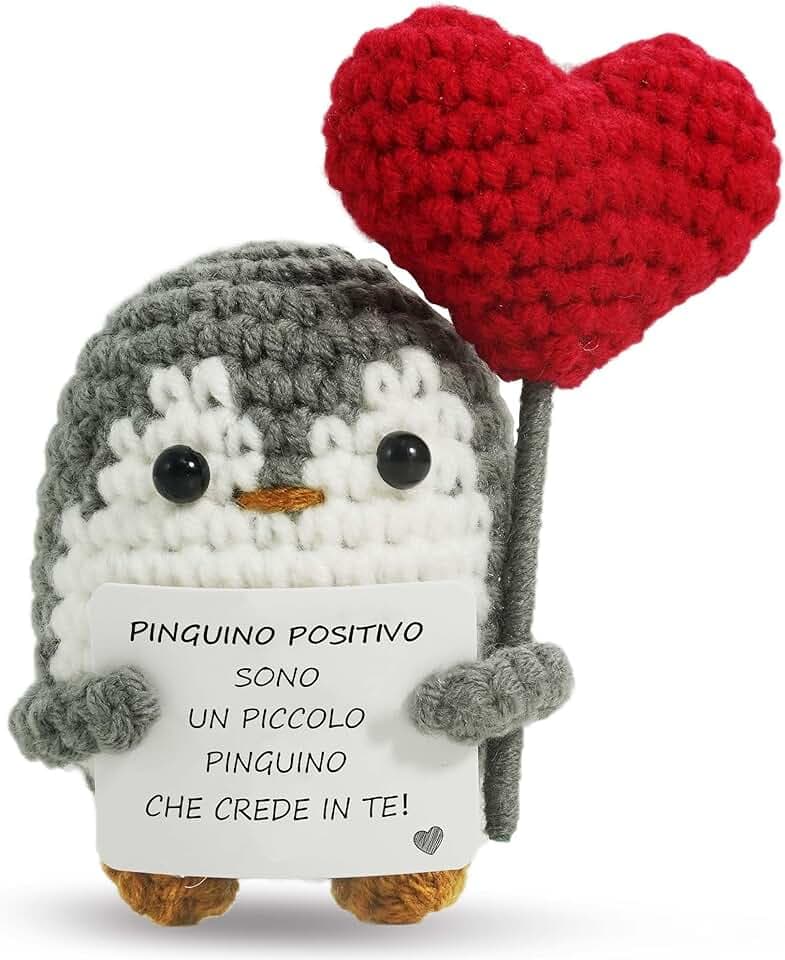 Regalo Donna Compleanno Regalo Uomo | Idee Regalo Originale e Divertente | Compleanno Bimba Bimbo | Pensiero per San Valentino | Peluche Motivazionale