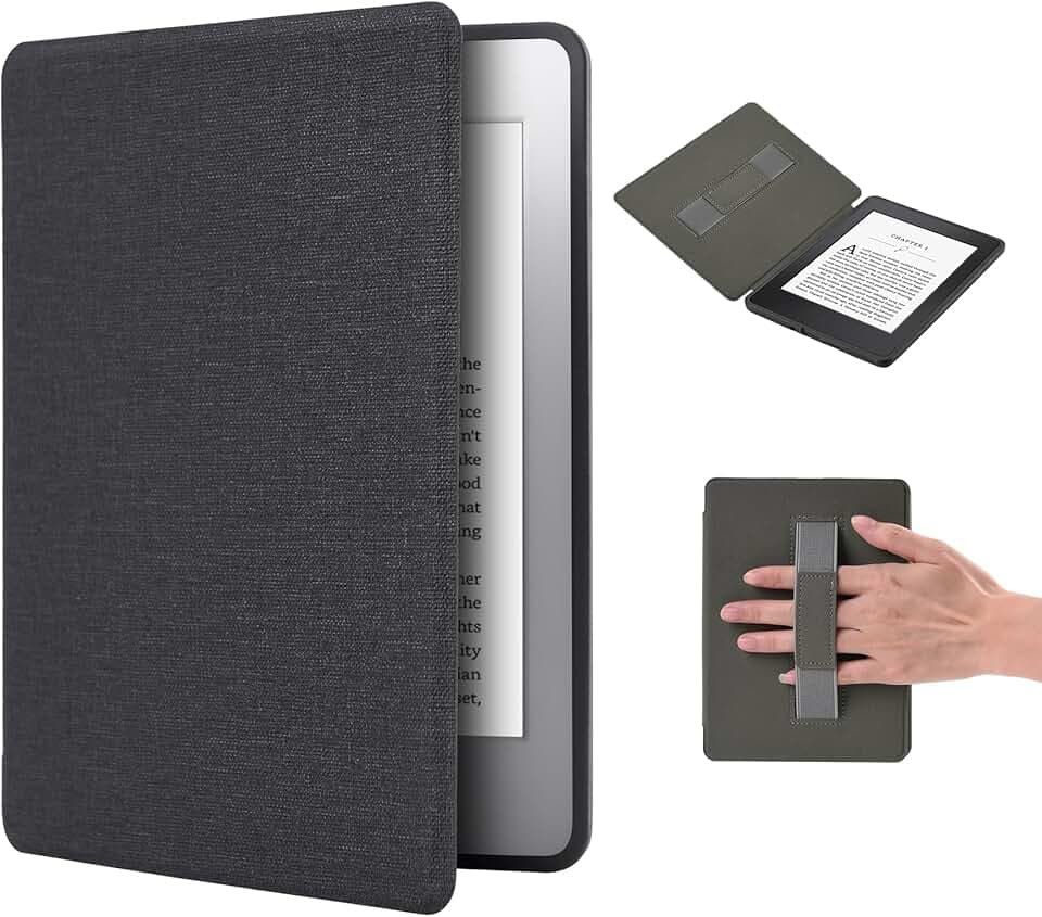 Custodia per Kindle Paperwhite 2024 (12a generazione), 7" Kindle Colorsoft Signature Edition 2024, leggera e completamente nuova, con Auto Wake/Sleep per Kindle Paperwhite 2024