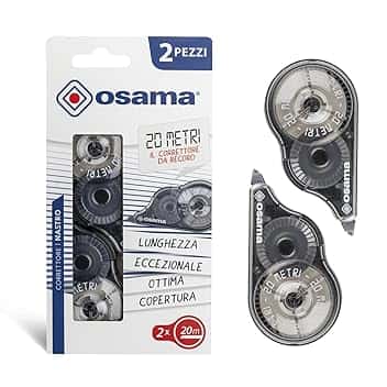 Osama Correttore a Nastro, 2 pezzi/20 metri