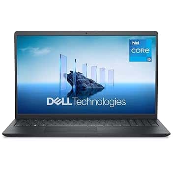 Dell 15 Laptop DC15250 15,6" FHD (1920 x 1080) 120Hz, Intel Core i5-1334U, Grafica Intel UHD, 16GB RAM, 512GB SSD, Windows 11 Home, Tastiera Italiana QWERTY – Nero Carbonio EPEAT