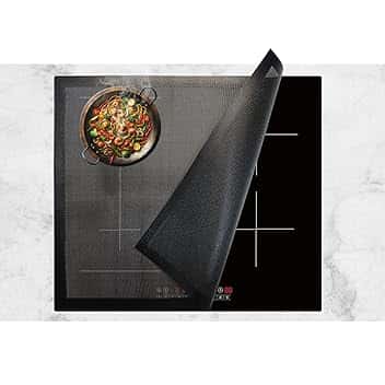 60x52cm Tappetino Protettivo per Piano Cottura a Induzione in Silicone (magnetico) Proteggi Piano Induzione Antiscivolo Tappetino Induzione Riutilizzabile Copri Piano Induzione Protezione