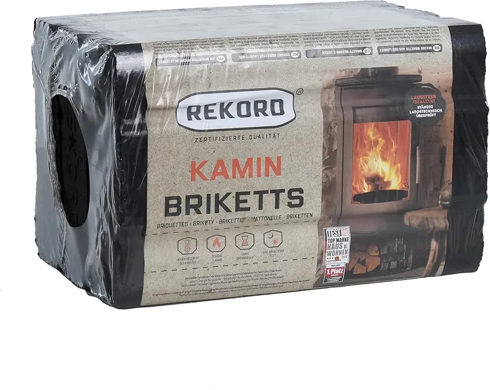 BRICCHETTI DI CARBONE REKORD DA 10 KG