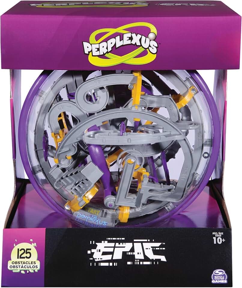 Perplexus Epic, il Labirinto in 3D con 125 Ostacoli da Capogiro, 10+ Anni