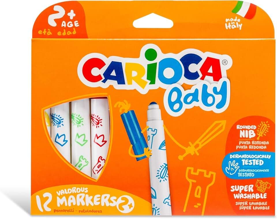 Pennarelli Carioca Baby Marker 12pz