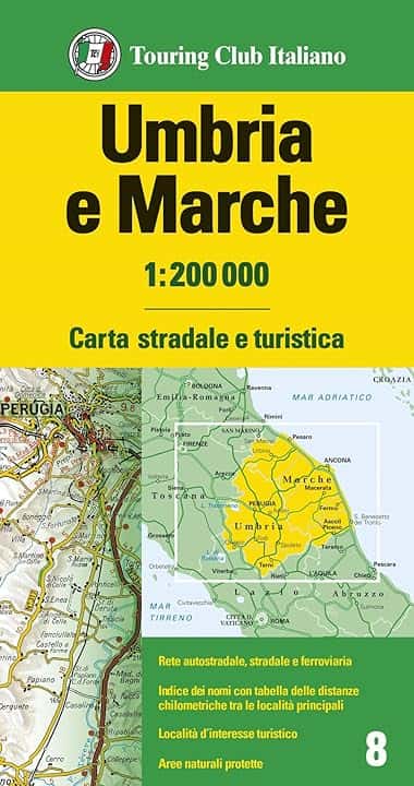 Umbria e Marche 1:200.000: 8